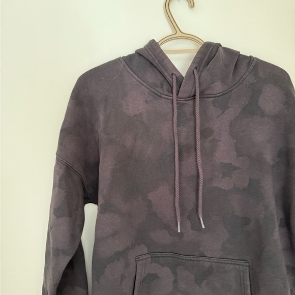 Women's Charcoal Camouflage Hoodie - Picture 3 of 6